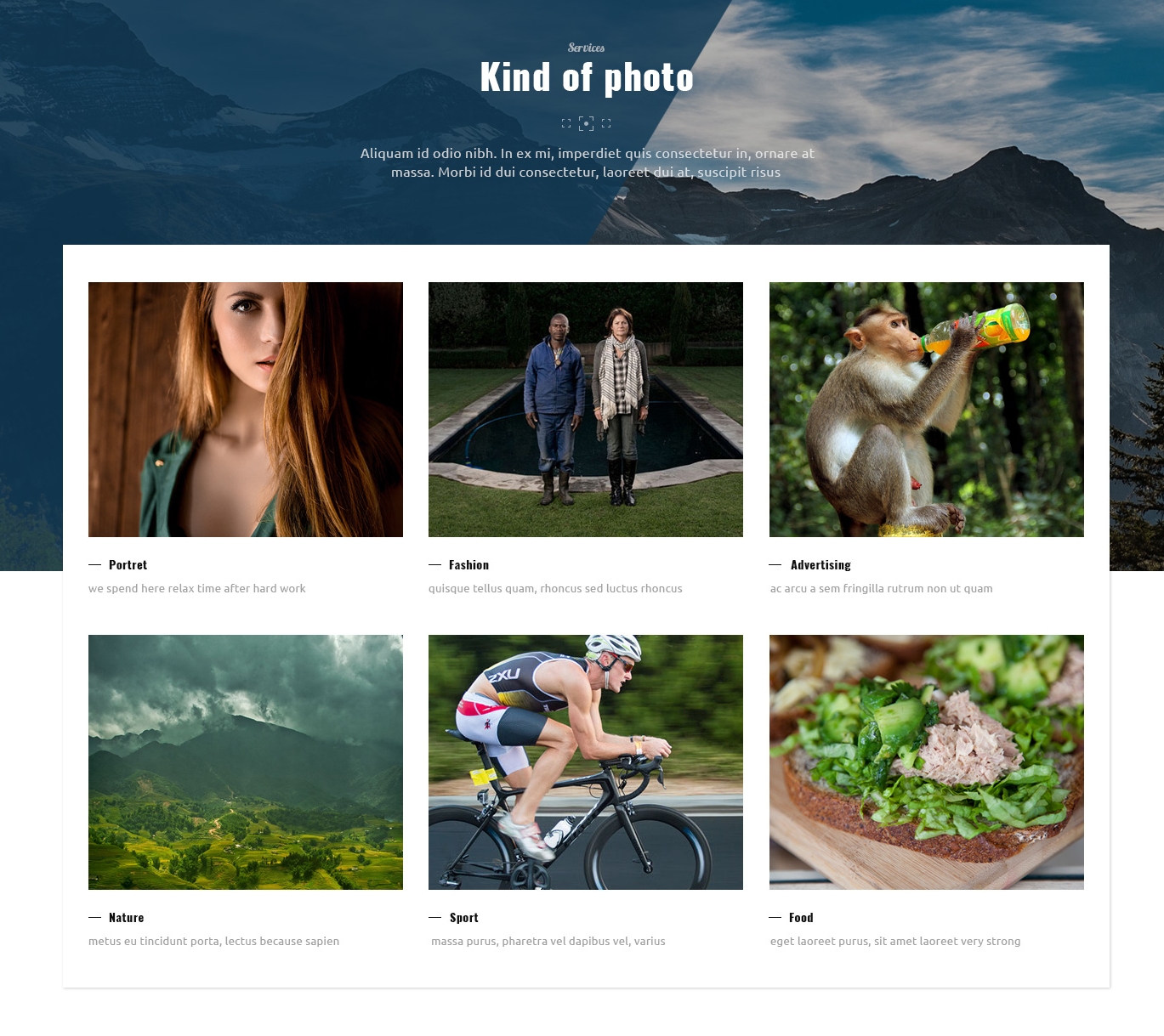 Free Download Bootstrap Image Gallery Theme