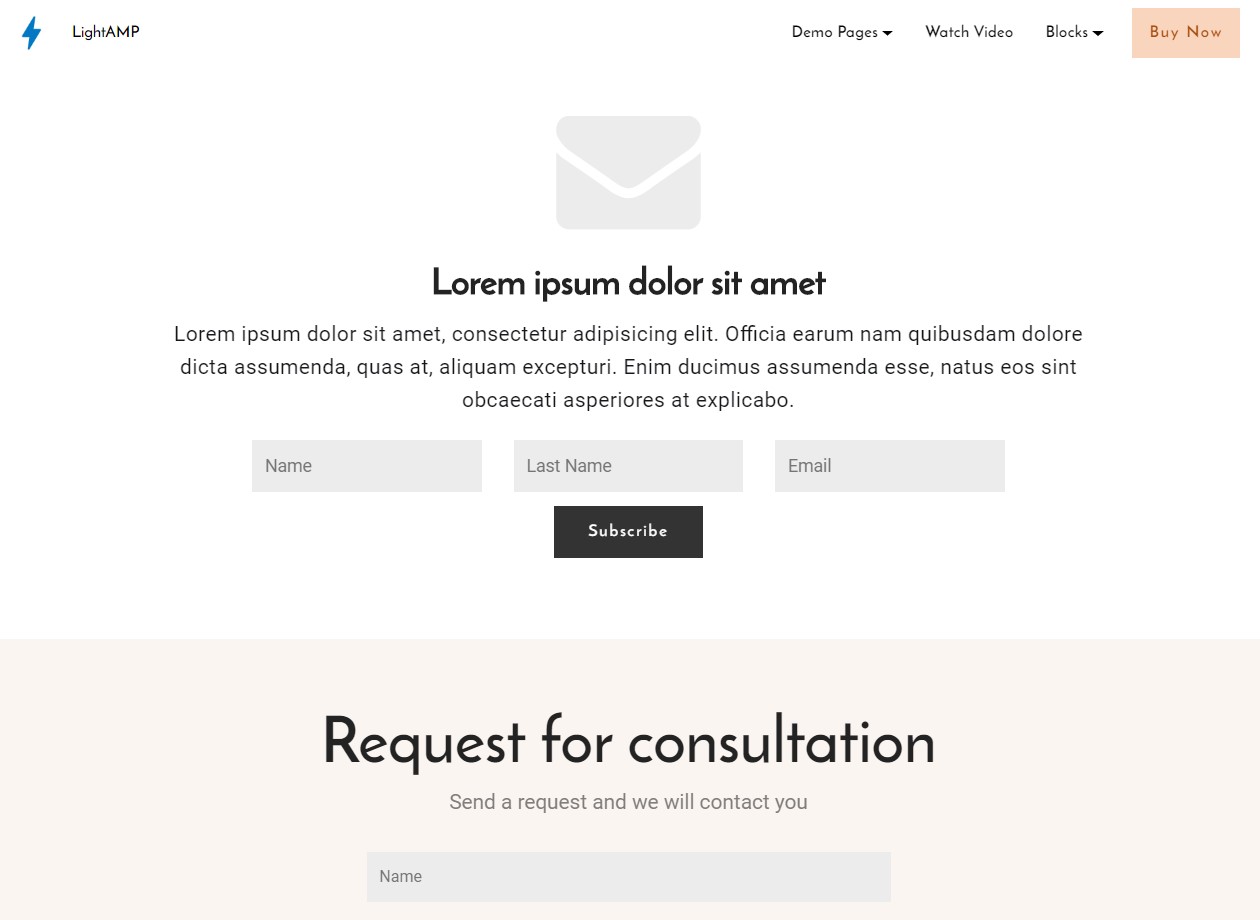 AMP HTML