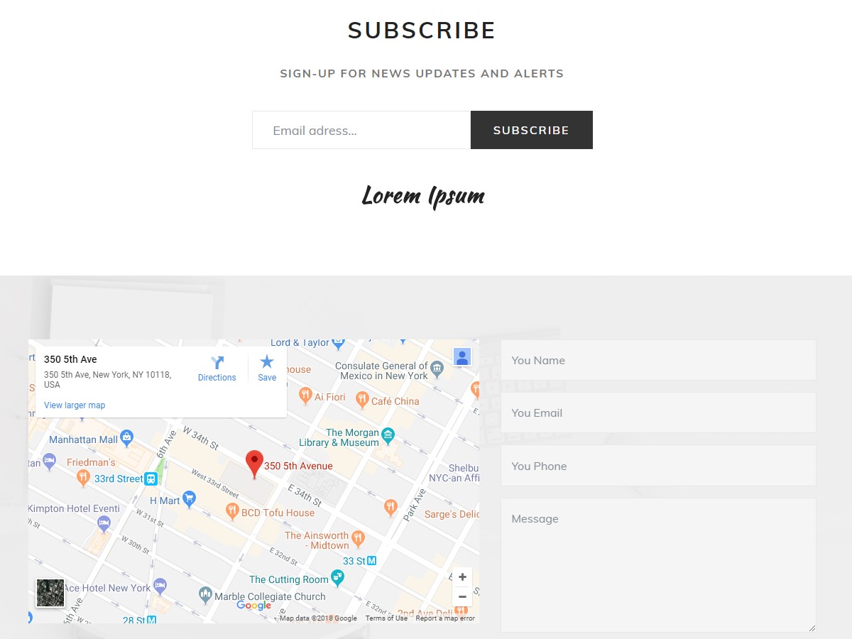 Internet Site