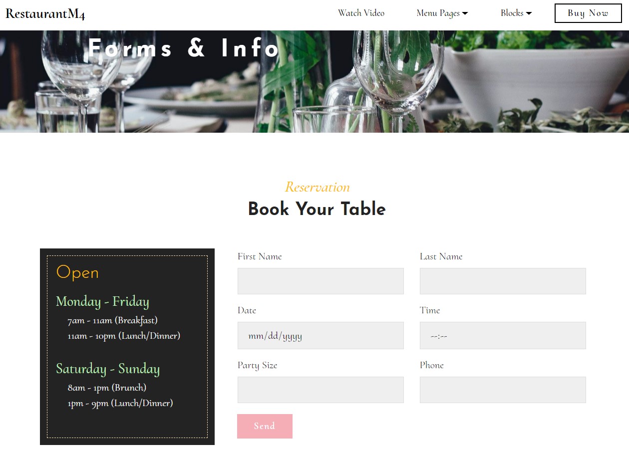 Modern Website